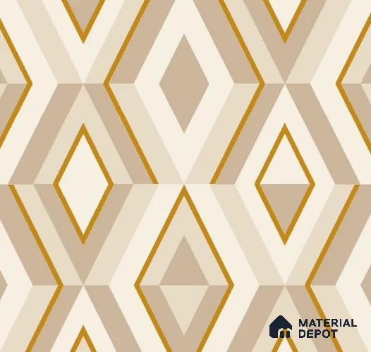 VECT-38 | 10 Meter x 21 Inch Non Woven Patterned Look Wallpaper - 57 Sq. Ft. | Minimum 15% wastage during installation