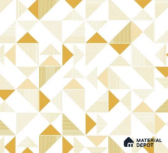 VECT-42 | 10 Meter x 21 Inch Non Woven Geometric Look Wallpaper - 57 Sq. Ft. | Minimum 15% wastage during installation