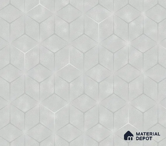 202206-3 | 5 Meter x 42 Inch PVC Geometric Look Wallpaper - 57 Sq. Ft. | Minimum 15% wastage during installation