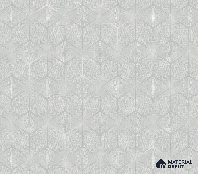 202206-3 | 5 Meter x 42 Inch PVC Geometric Look Wallpaper - 57 Sq. Ft. | Minimum 15% wastage during installation