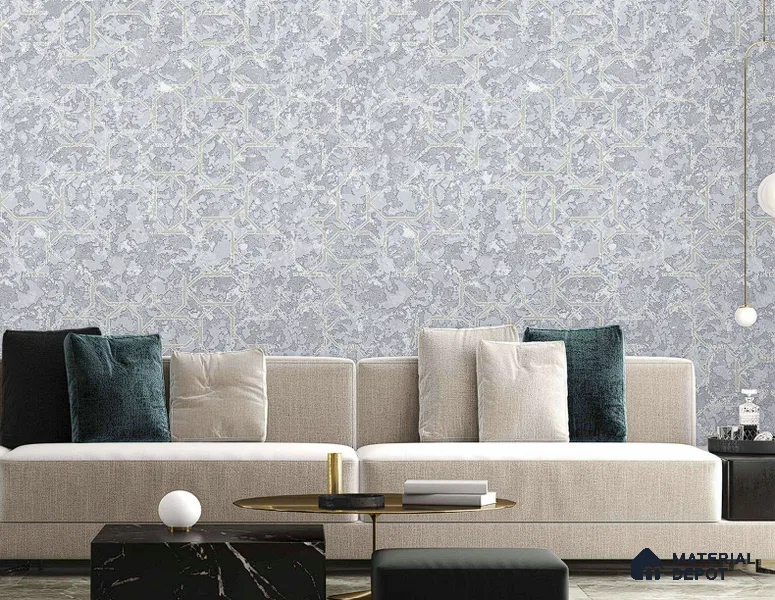 AMSM22557 | 10 Meter x 21 Inches Texture Look Wallpaper - 57.41 Sq. Ft. | Minimum 15% wastage during installation