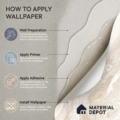 WK100-07 | 10 Meter x 21 Inches Marble Look Wallpaper - 57.41 Sq. Ft. | Minimum 10% wastage during installation