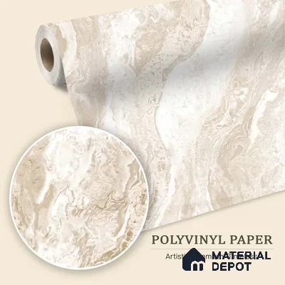 WK100-07 | 10 Meter x 21 Inches Marble Look Wallpaper - 57.41 Sq. Ft. | Minimum 10% wastage during installation
