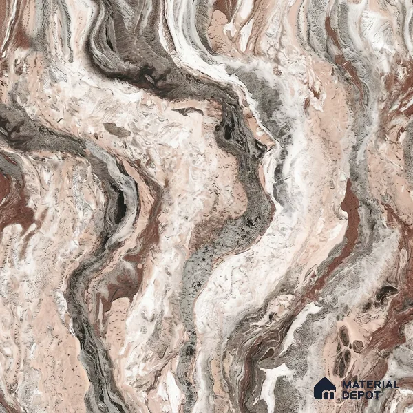 WK100-05 | 10 Meter x 21 Inches Marble Look Wallpaper - 57.41 Sq. Ft. | Minimum 10% wastage during installation