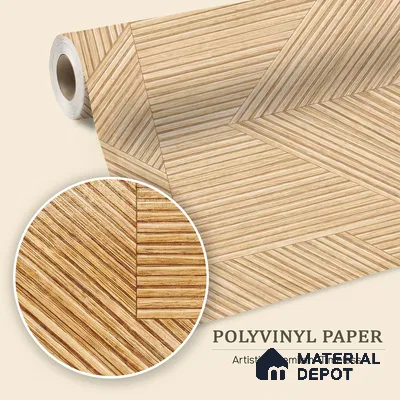 WK100-10 | 10 Meter x 21 Inches Patterned Look Wallpaper - 57.41 Sq. Ft. | Minimum 15% wastage during installation
