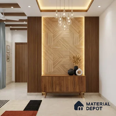 WK100-10 | 10 Meter x 21 Inches Patterned Look Wallpaper - 57.41 Sq. Ft. | Minimum 15% wastage during installation