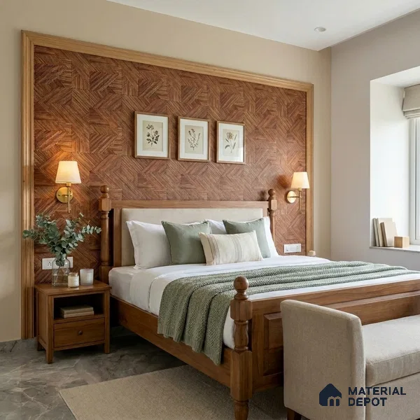 WK100-12 | 10 Meter x 21 Inches Patterned Look Wallpaper - 57.41 Sq. Ft. | Minimum 15% wastage during installation
