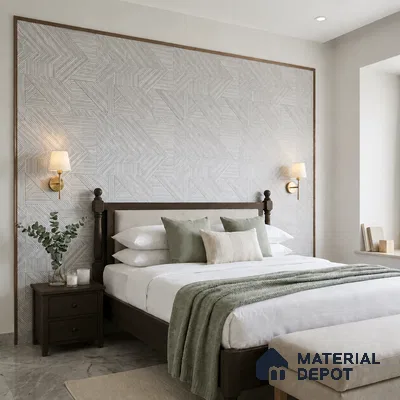WK100-09 | 10 Meter x 21 Inches Patterned Look Wallpaper - 57.41 Sq. Ft. | Minimum 15% wastage during installation