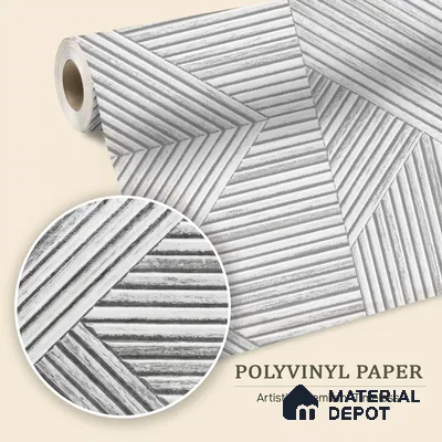 WK100-09 | 10 Meter x 21 Inches Patterned Look Wallpaper - 57.41 Sq. Ft. | Minimum 15% wastage during installation
