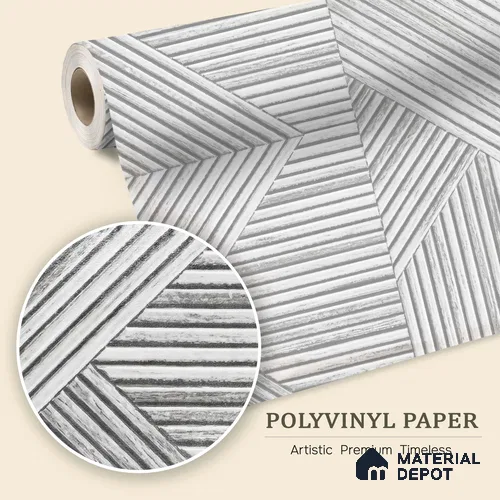 WK100-09 | 10 Meter x 21 Inches Patterned Look Wallpaper - 57.41 Sq. Ft. | Minimum 15% wastage during installation