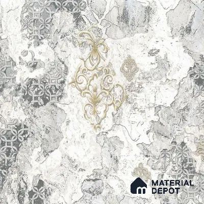 WK100-16 | 10 Meter x 21 Inches Patterned Look Wallpaper - 57.41 Sq. Ft. | Minimum 15% wastage during installation