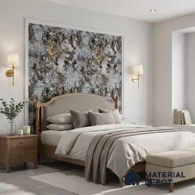 WK100-20 | 10 Meter x 21 Inches Patterned Look Wallpaper - 57.41 Sq. Ft. | Minimum 15% wastage during installation