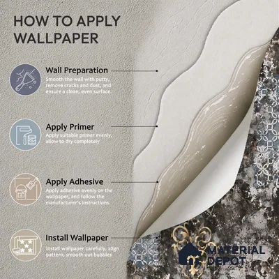 WK100-20 | 10 Meter x 21 Inches Patterned Look Wallpaper - 57.41 Sq. Ft. | Minimum 15% wastage during installation