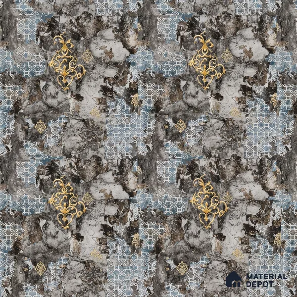 WK100-20 | 10 Meter x 21 Inches Patterned Look Wallpaper - 57.41 Sq. Ft. | Minimum 15% wastage during installation