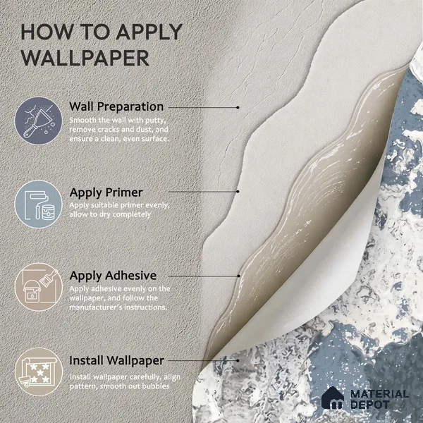 WK100-15 | 10 Meter x 21 Inches Patterned Look Wallpaper - 57.41 Sq. Ft. | Minimum 15% wastage during installation