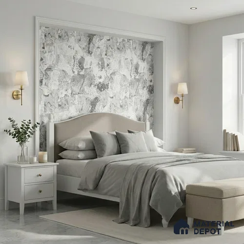 WK100-17 | 10 Meter x 21 Inches Patterned Look Wallpaper - 57.41 Sq. Ft. | Minimum 15% wastage during installation
