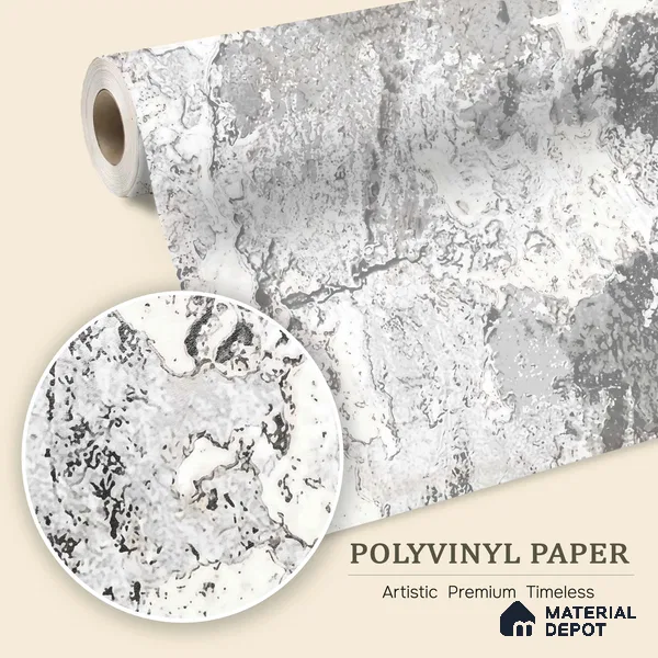 WK100-17 | 10 Meter x 21 Inches Patterned Look Wallpaper - 57.41 Sq. Ft. | Minimum 15% wastage during installation