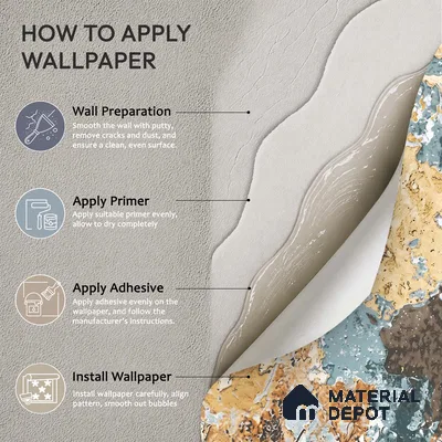 WK100-14 | 10 Meter x 21 Inches Patterned Look Wallpaper - 57.41 Sq. Ft. | Minimum 15% wastage during installation