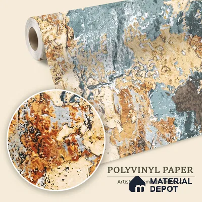WK100-14 | 10 Meter x 21 Inches Patterned Look Wallpaper - 57.41 Sq. Ft. | Minimum 15% wastage during installation