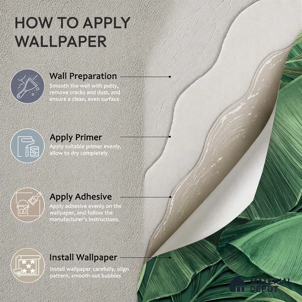 WK100-29 | 10 Meter x 21 Inches Florals Look Wallpaper - 57.41 Sq. Ft. | Minimum 15% wastage during installation