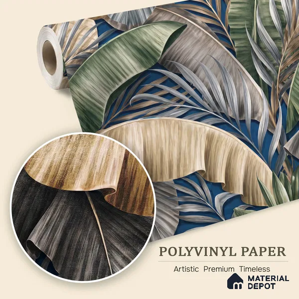 WK100-27 | 10 Meter x 21 Inches Florals Look Wallpaper - 57.41 Sq. Ft. | Minimum 15% wastage during installation