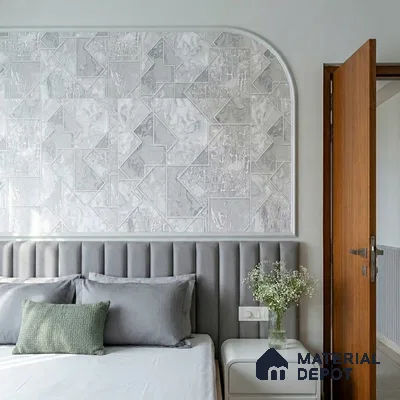 WK100-31 | 10 Meter x 21 Inches Patterned Look Wallpaper - 57.41 Sq. Ft. | Minimum 15% wastage during installation
