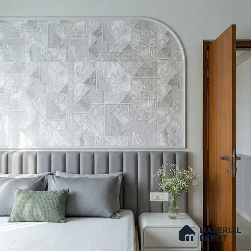 WK100-31 | 10 Meter x 21 Inches Patterned Look Wallpaper - 57.41 Sq. Ft. | Minimum 15% wastage during installation