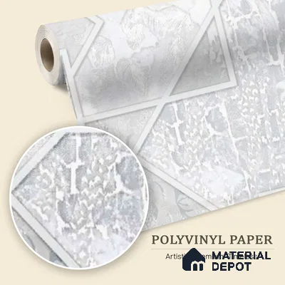 WK100-31 | 10 Meter x 21 Inches Patterned Look Wallpaper - 57.41 Sq. Ft. | Minimum 15% wastage during installation