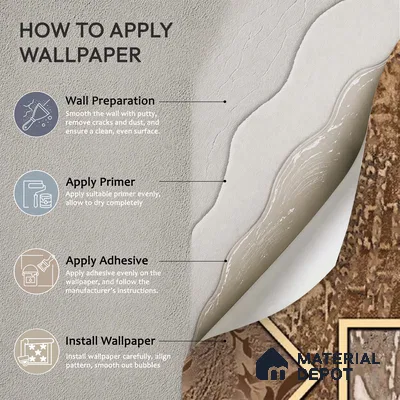 WK100-33 | 10 Meter x 21 Inches Patterned Look Wallpaper - 57.41 Sq. Ft. | Minimum 15% wastage during installation