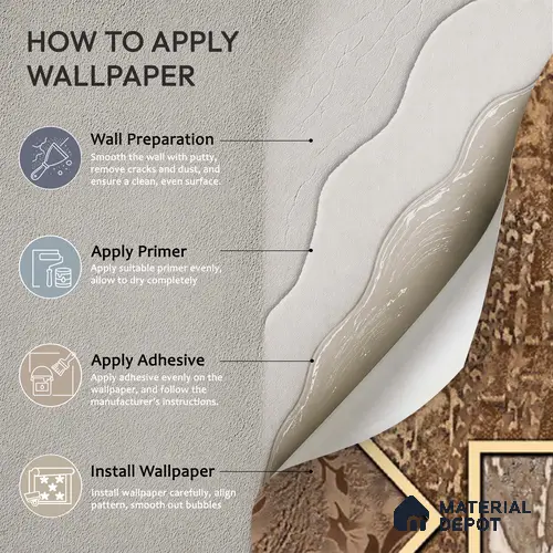 WK100-33 | 10 Meter x 21 Inches Patterned Look Wallpaper - 57.41 Sq. Ft. | Minimum 15% wastage during installation