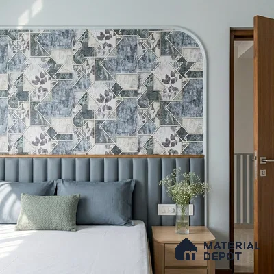 WK100-30 | 10 Meter x 21 Inches Patterned Look Wallpaper - 57.41 Sq. Ft. | Minimum 15% wastage during installation