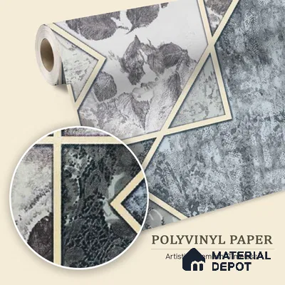 WK100-30 | 10 Meter x 21 Inches Patterned Look Wallpaper - 57.41 Sq. Ft. | Minimum 15% wastage during installation