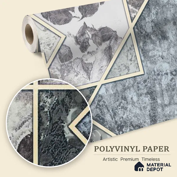 WK100-30 | 10 Meter x 21 Inches Patterned Look Wallpaper - 57.41 Sq. Ft. | Minimum 15% wastage during installation