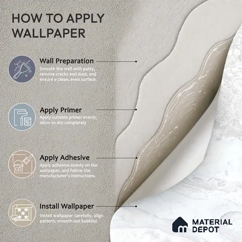 WK100-35 | 10 Meter x 21 Inches Marble Look Wallpaper - 57.41 Sq. Ft. | Minimum 10% wastage during installation