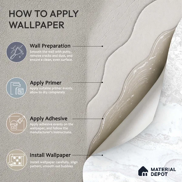 WK100-35 | 10 Meter x 21 Inches Marble Look Wallpaper - 57.41 Sq. Ft. | Minimum 10% wastage during installation