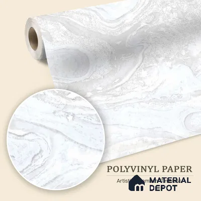 WK100-35 | 10 Meter x 21 Inches Marble Look Wallpaper - 57.41 Sq. Ft. | Minimum 10% wastage during installation