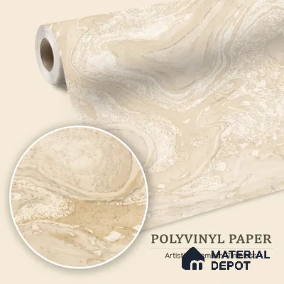 WK100-36 | 10 Meter x 21 Inches Marble Look Wallpaper - 57.41 Sq. Ft. | Minimum 10% wastage during installation