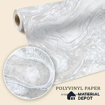 WK100-37 | 10 Meter x 21 Inches Marble Look Wallpaper - 57.41 Sq. Ft. | Minimum 10% wastage during installation
