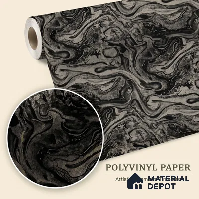 WK100-34 | 10 Meter x 21 Inches Marble Look Wallpaper - 57.41 Sq. Ft. | Minimum 10% wastage during installation