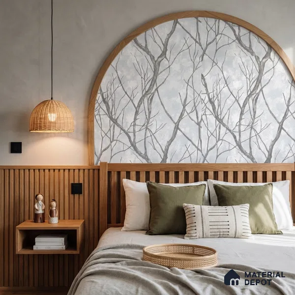 WK100-39 | 10 Meter x 21 Inches Nature Look Wallpaper - 57.41 Sq. Ft. | Minimum 15% wastage during installation