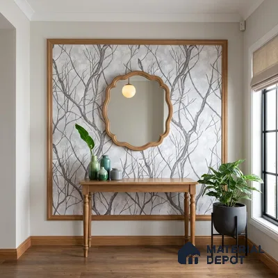 WK100-39 | 10 Meter x 21 Inches Nature Look Wallpaper - 57.41 Sq. Ft. | Minimum 15% wastage during installation