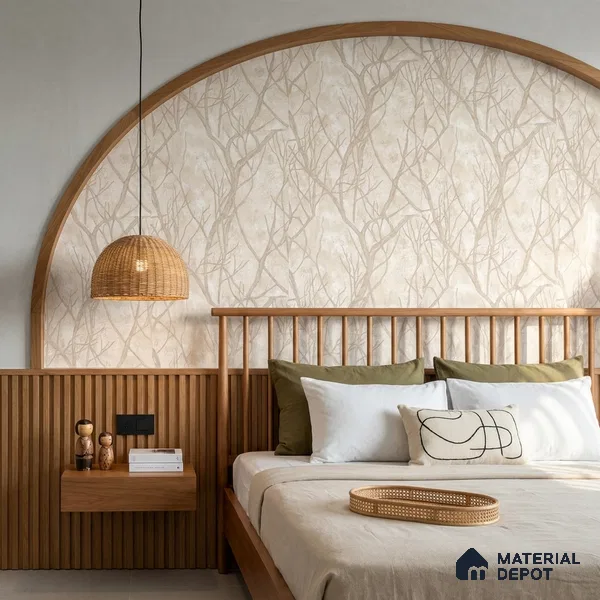 WK100-40 | 10 Meter x 21 Inches Nature Look Wallpaper - 57.41 Sq. Ft. | Minimum 15% wastage during installation