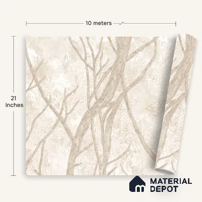 WK100-40 | 10 Meter x 21 Inches Nature Look Wallpaper - 57.41 Sq. Ft. | Minimum 15% wastage during installation