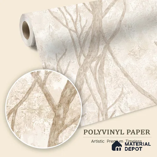 WK100-40 | 10 Meter x 21 Inches Nature Look Wallpaper - 57.41 Sq. Ft. | Minimum 15% wastage during installation