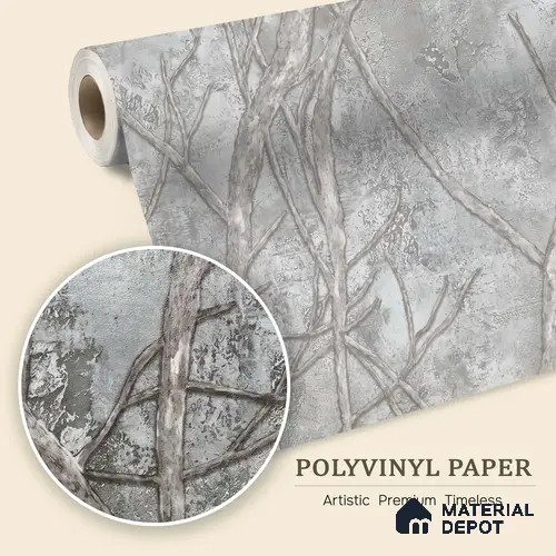 WK100-41 | 10 Meter x 21 Inches Nature Look Wallpaper - 57.41 Sq. Ft. | Minimum 15% wastage during installation