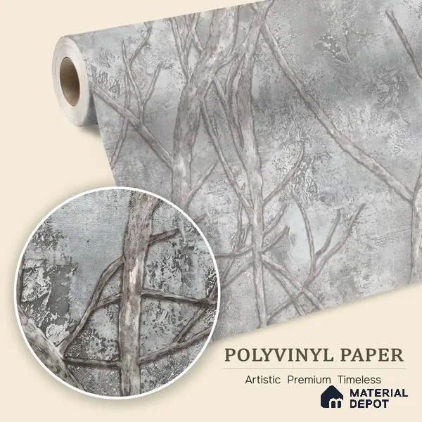 WK100-41 | 10 Meter x 21 Inches Nature Look Wallpaper - 57.41 Sq. Ft. | Minimum 15% wastage during installation