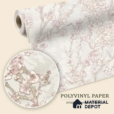 WK100-43 | 10 Meter x 21 Inches Florals Look Wallpaper - 57.41 Sq. Ft. | Minimum 15% wastage during installation