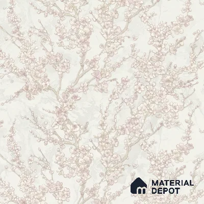 WK100-43 | 10 Meter x 21 Inches Florals Look Wallpaper - 57.41 Sq. Ft. | Minimum 15% wastage during installation