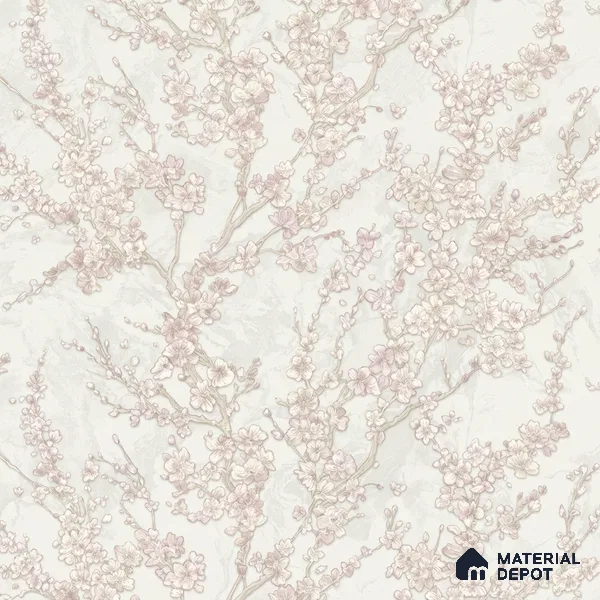 WK100-43 | 10 Meter x 21 Inches Florals Look Wallpaper - 57.41 Sq. Ft. | Minimum 15% wastage during installation