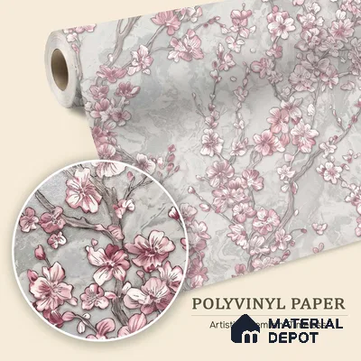 WK100-45 | 10 Meter x 21 Inches Florals Look Wallpaper - 57.41 Sq. Ft. | Minimum 15% wastage during installation